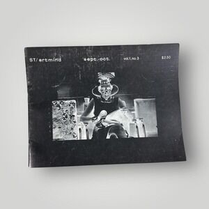 Vintage ST/Artmind Vol.1 No 3 art magazine ,Los Angeles California,1970s